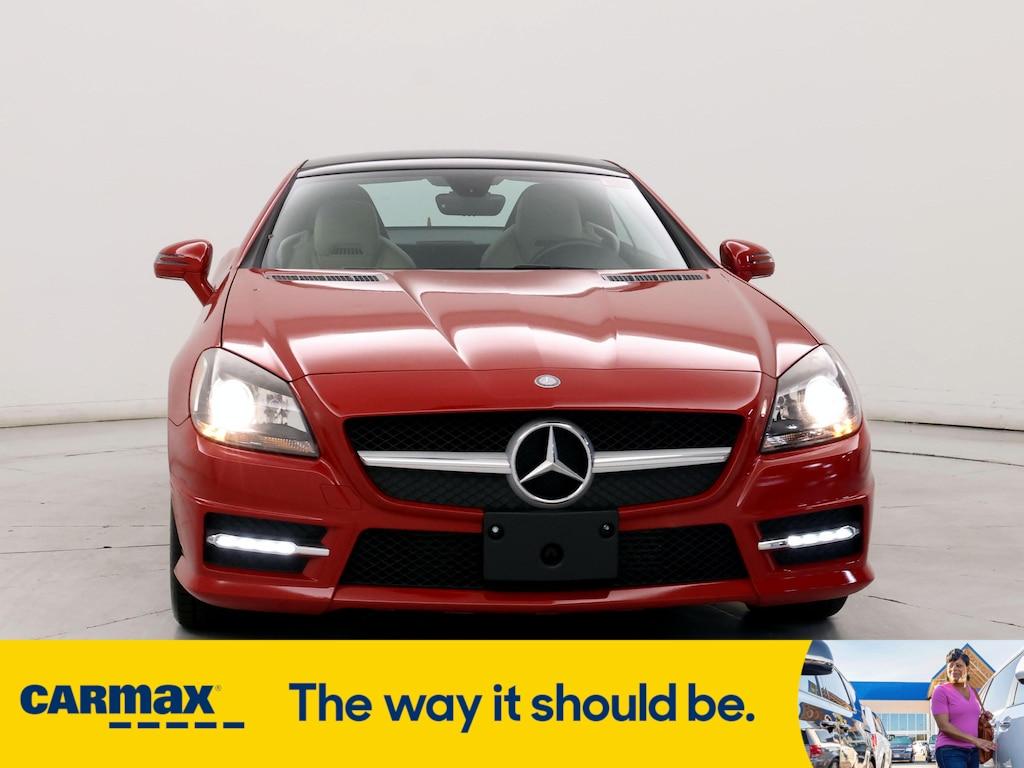 used 2015 Mercedes-Benz SLK-Class car, priced at $23,998