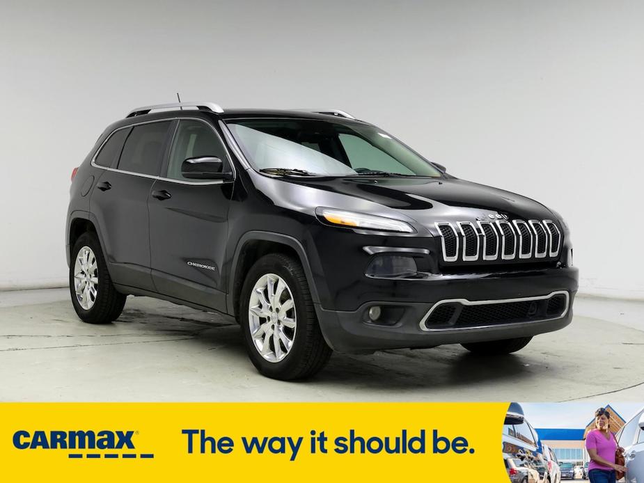 used 2015 Jeep Cherokee car, priced at $15,998