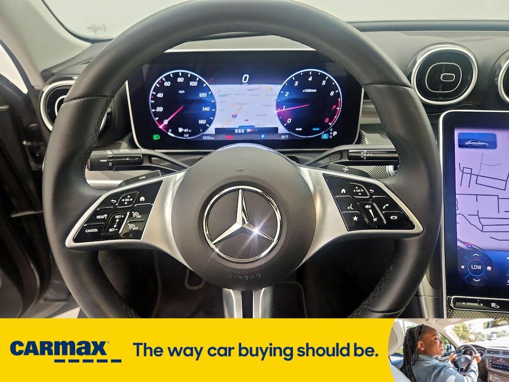 used 2023 Mercedes-Benz C-Class car, priced at $38,998