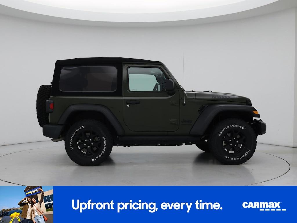 used 2021 Jeep Wrangler car, priced at $29,998