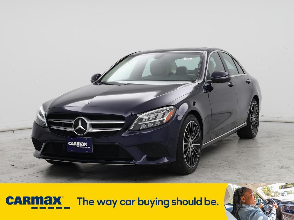 used 2021 Mercedes-Benz C-Class car, priced at $27,998