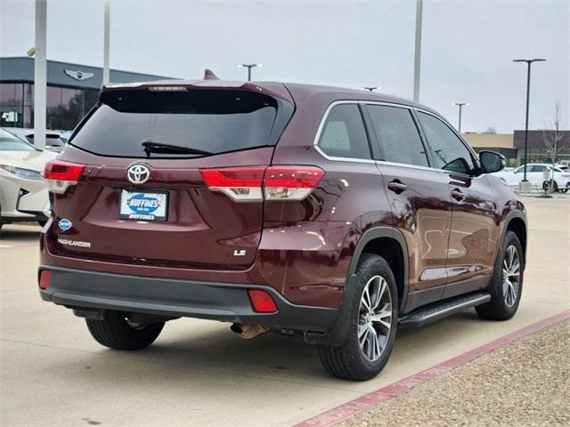 used 2019 Toyota Highlander car, priced at $22,791