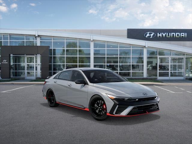 new 2025 Hyundai Elantra N car, priced at $37,275