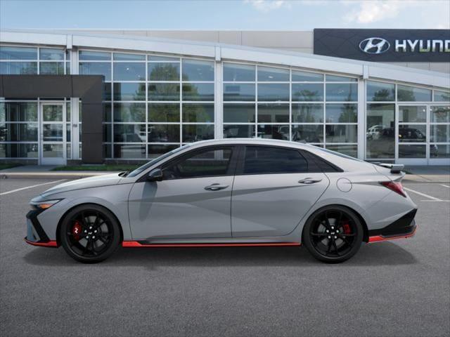 new 2025 Hyundai Elantra N car, priced at $37,275