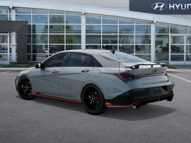 new 2025 Hyundai Elantra N car, priced at $37,275