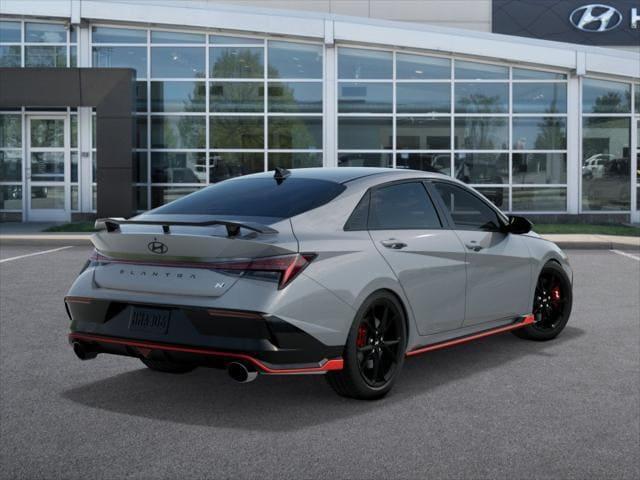 new 2025 Hyundai Elantra N car, priced at $37,275