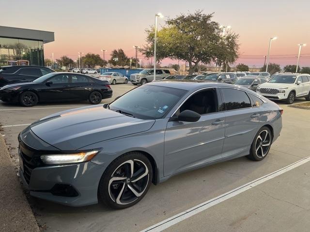 used 2021 Honda Accord car, priced at $22,991