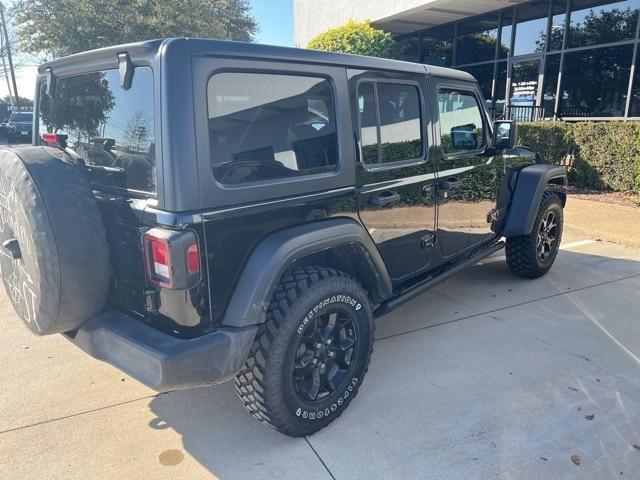 used 2021 Jeep Wrangler Unlimited car, priced at $29,791