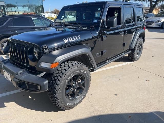 used 2021 Jeep Wrangler Unlimited car, priced at $29,791