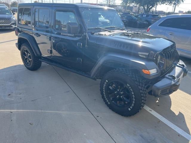 used 2021 Jeep Wrangler Unlimited car, priced at $29,791