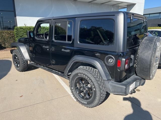 used 2021 Jeep Wrangler Unlimited car, priced at $29,791