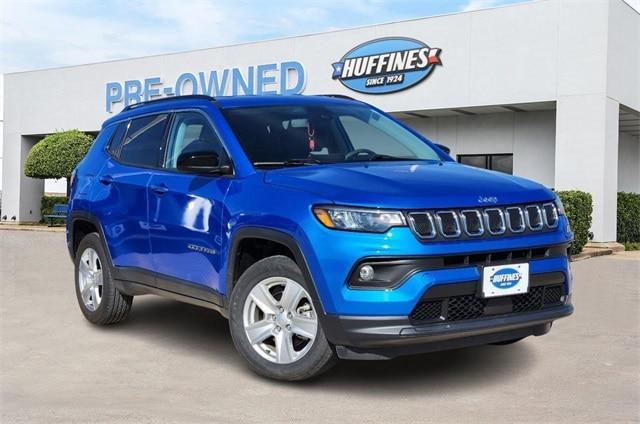 used 2022 Jeep Compass car, priced at $21,491