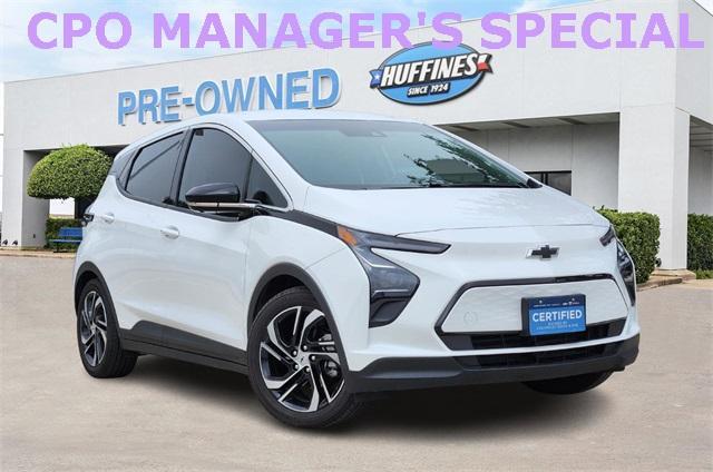 used 2023 Chevrolet Bolt EV car, priced at $19,491