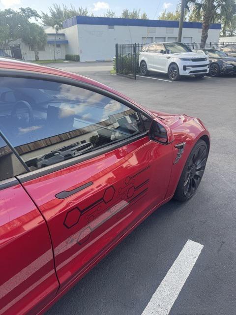 used 2023 Tesla Model 3 car, priced at $31,889