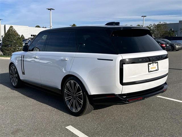 new 2025 Land Rover Range Rover car, priced at $141,910