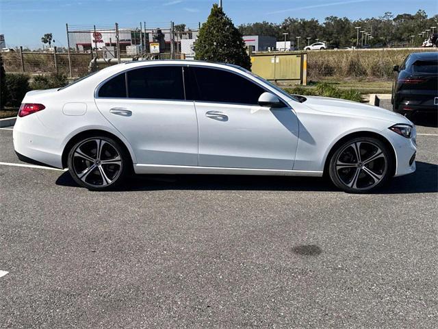 used 2023 Mercedes-Benz C-Class car, priced at $36,980