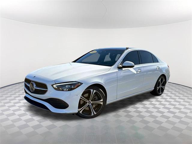 used 2023 Mercedes-Benz C-Class car, priced at $36,984