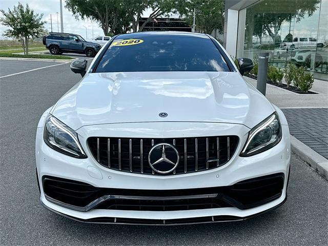 used 2020 Mercedes-Benz AMG C 63 car, priced at $61,411
