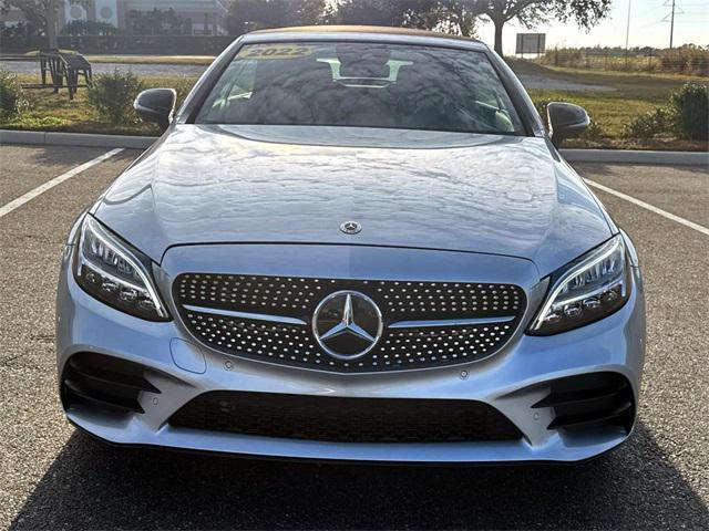 used 2022 Mercedes-Benz C-Class car, priced at $46,599