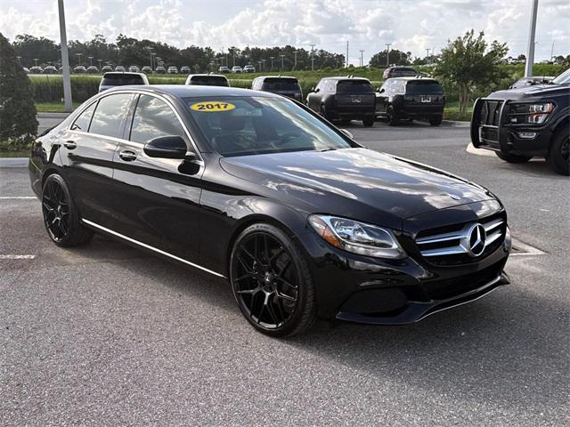 used 2017 Mercedes-Benz C-Class car, priced at $12,344