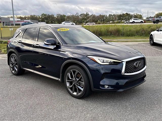 used 2021 INFINITI QX50 car, priced at $29,083