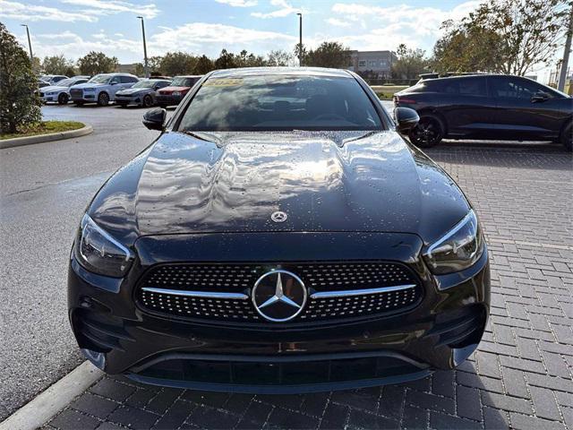 used 2022 Mercedes-Benz E-Class car, priced at $39,990