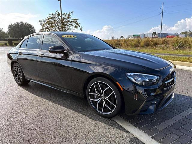 used 2022 Mercedes-Benz E-Class car, priced at $39,990