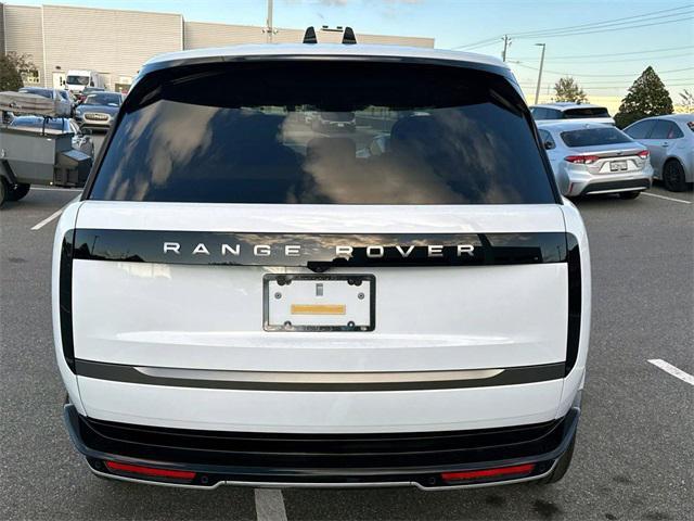 new 2025 Land Rover Range Rover car, priced at $119,890