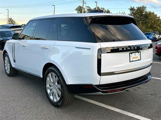 new 2025 Land Rover Range Rover car, priced at $119,890