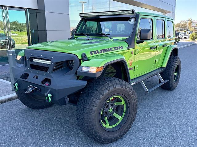 used 2018 Jeep Wrangler Unlimited car, priced at $38,267