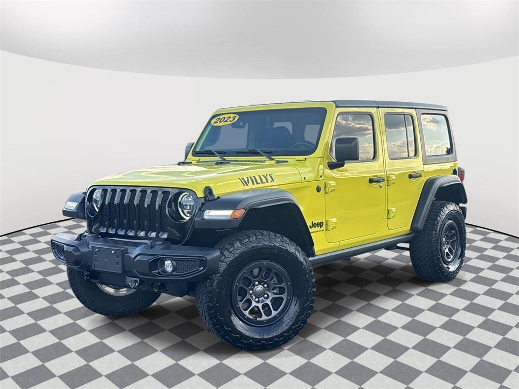used 2023 Jeep Wrangler car, priced at $31,993