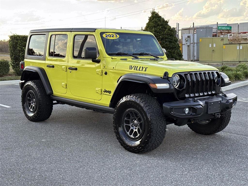 used 2023 Jeep Wrangler car, priced at $31,993