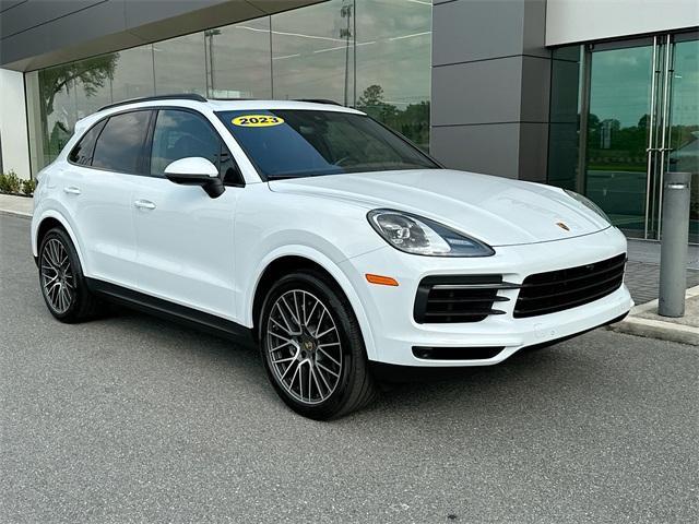 used 2023 Porsche Cayenne car, priced at $69,911