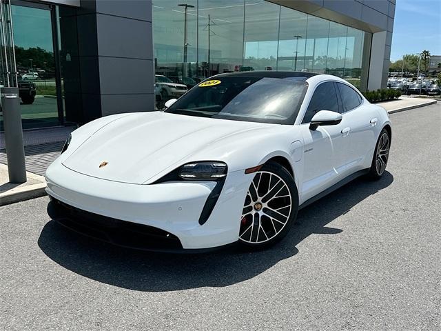 used 2021 Porsche Taycan car, priced at $72,911