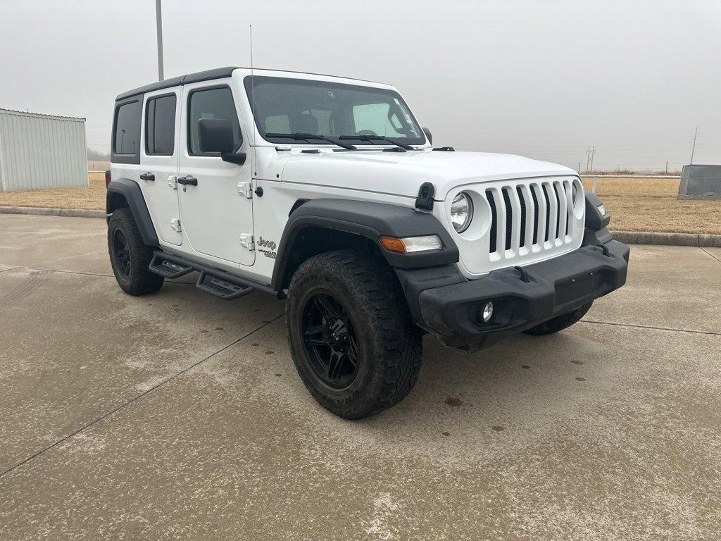 used 2018 Jeep Wrangler Unlimited car, priced at $23,679