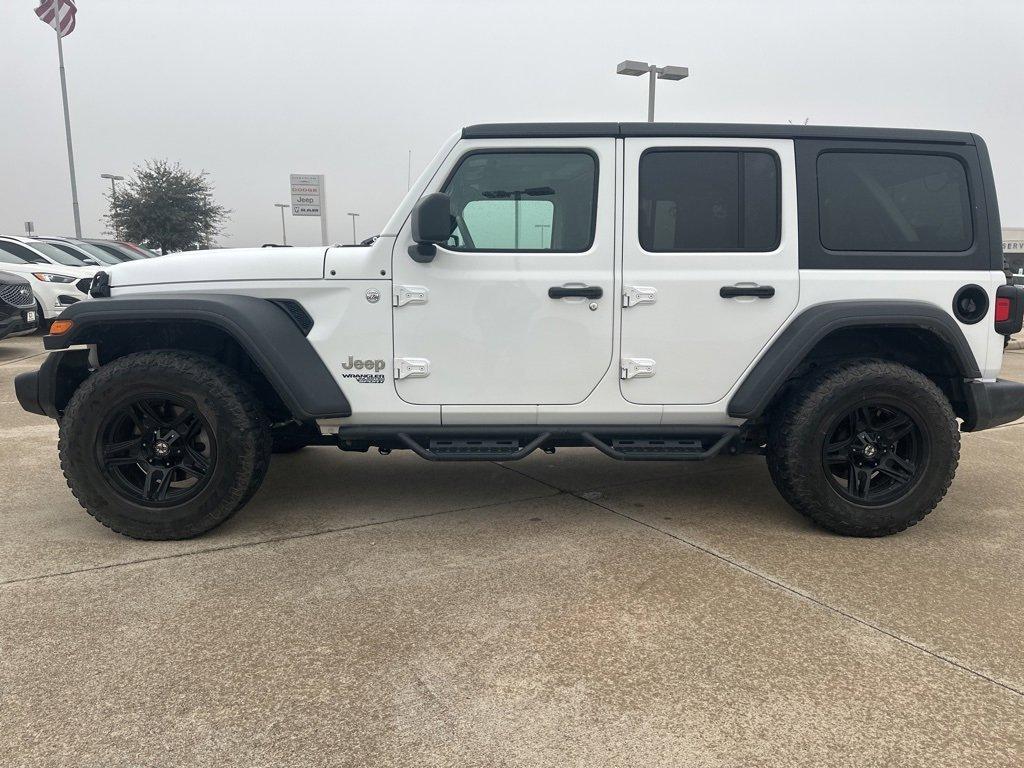 used 2018 Jeep Wrangler Unlimited car, priced at $23,679