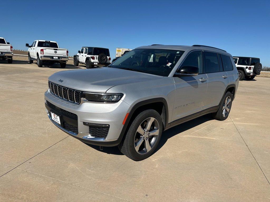 used 2021 Jeep Grand Cherokee L car, priced at $26,999