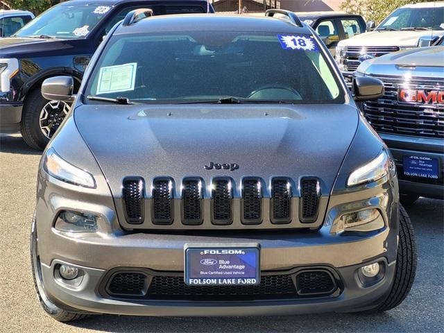 used 2018 Jeep Cherokee car, priced at $14,798