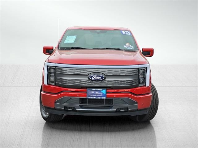 used 2024 Ford F-150 Lightning car, priced at $62,057