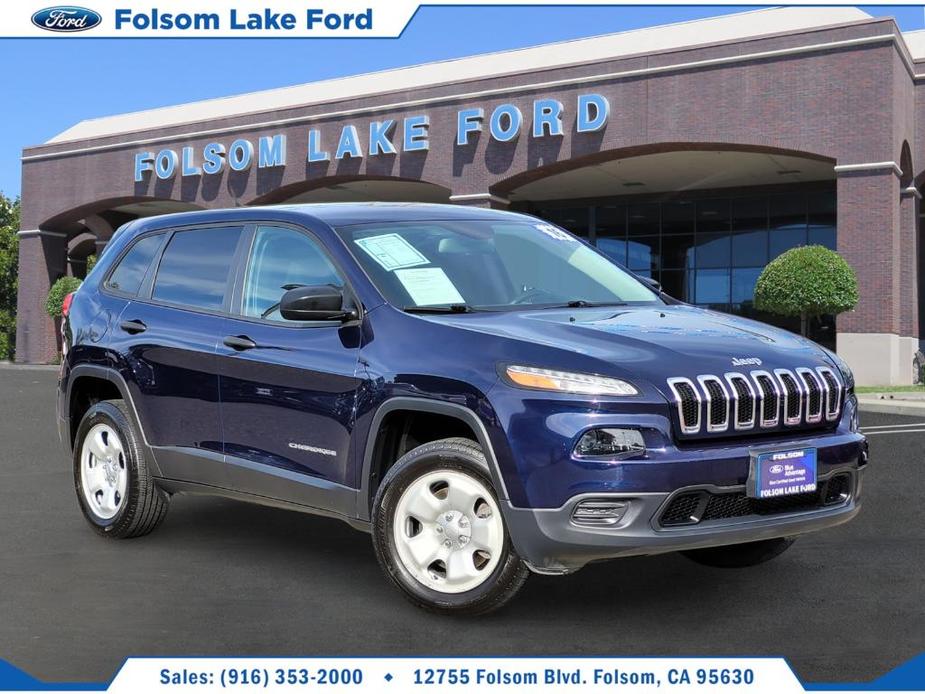 used 2016 Jeep Cherokee car, priced at $13,883