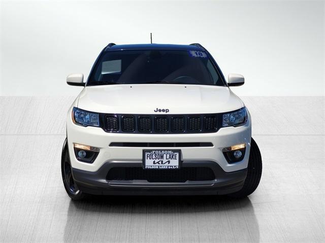 used 2018 Jeep Compass car, priced at $15,000