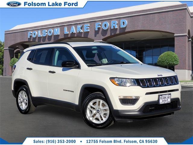 used 2020 Jeep Compass car, priced at $16,595