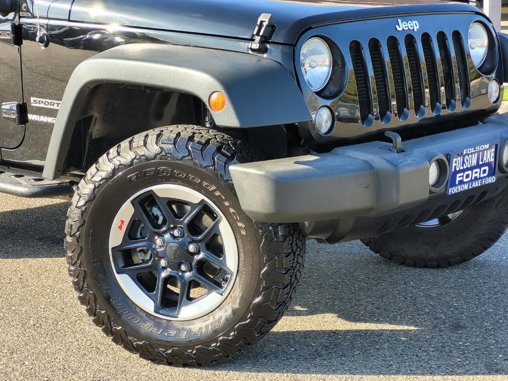 used 2015 Jeep Wrangler car, priced at $17,537