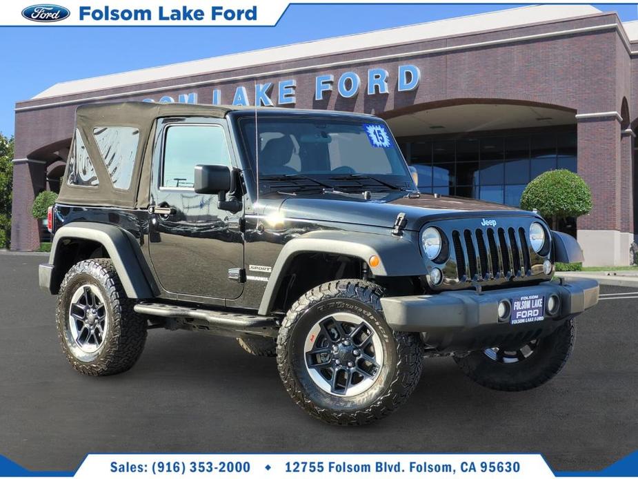 used 2015 Jeep Wrangler car, priced at $17,537