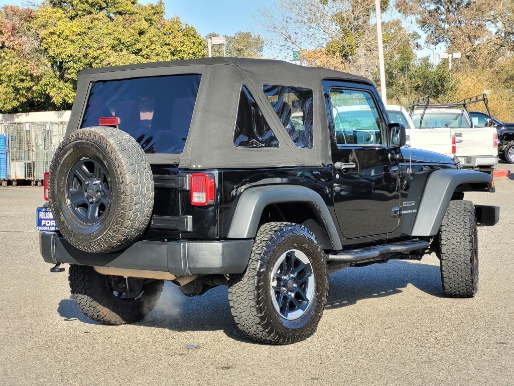 used 2015 Jeep Wrangler car, priced at $17,537