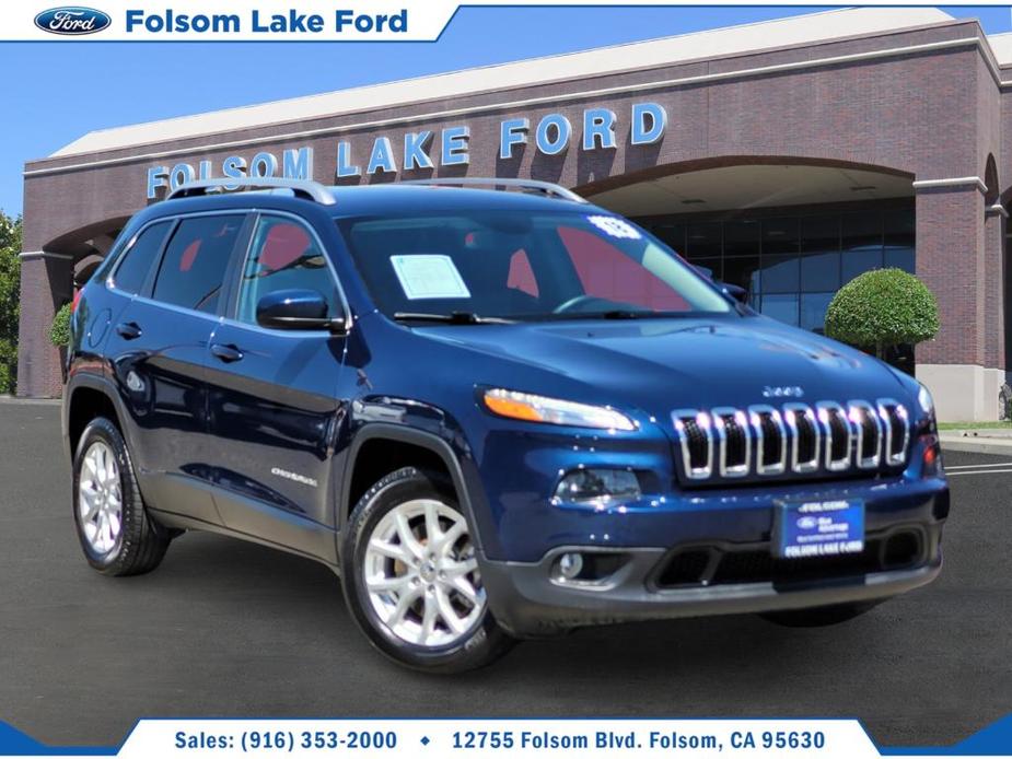 used 2018 Jeep Cherokee car, priced at $14,554