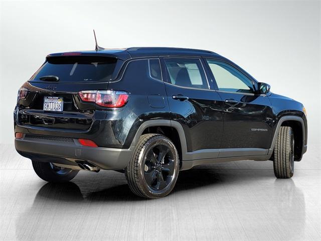 used 2021 Jeep Compass car, priced at $19,614