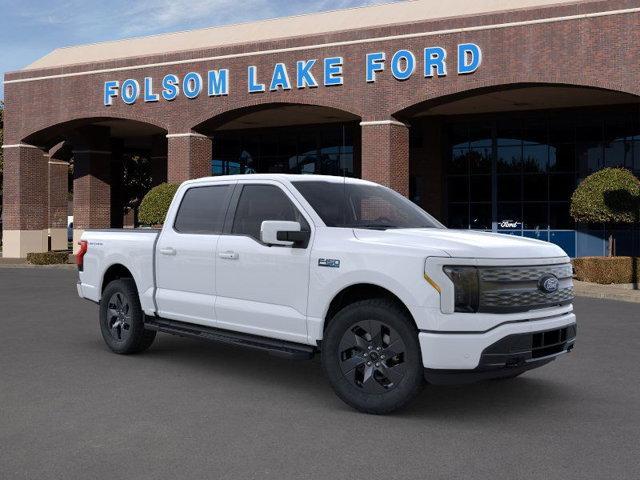 new 2025 Ford F-150 Lightning car, priced at $74,483