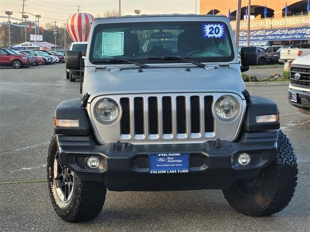 used 2020 Jeep Wrangler Unlimited car, priced at $26,102