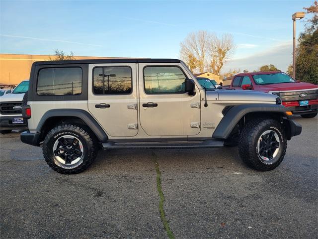 used 2020 Jeep Wrangler Unlimited car, priced at $26,102